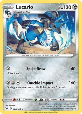 Lucario, Vivid Voltage