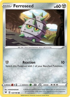 Ferroseed, Vivid Voltage