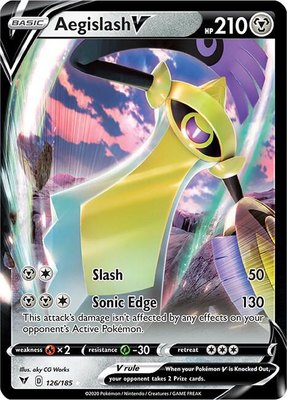 Aegislash V, Vivid Voltage