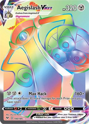 Aegislash VMAX (Secret), Vivid Voltage