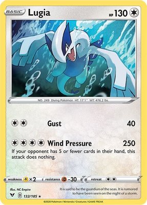 Lugia, Vivid Voltage