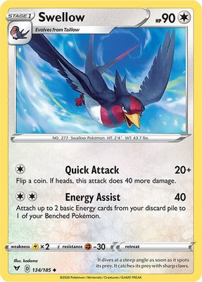 Swellow, Vivid Voltage