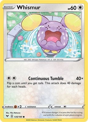Whismur, Vivid Voltage