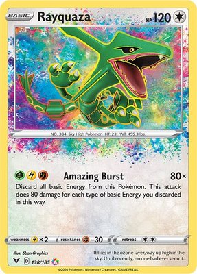 Rayquaza, Vivid Voltage