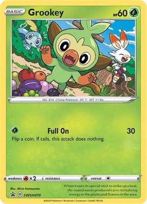 Grookey, Sword & Shield Promo Cards