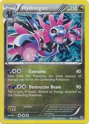 Hydreigon (Cosmos Holo), Blister Exclusives