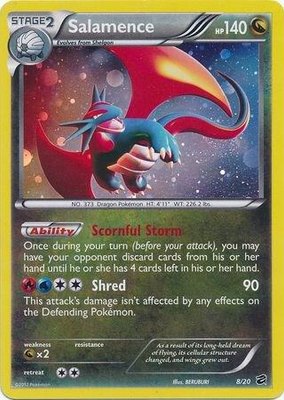 Salamence (Cosmos Holo), Blister Exclusives