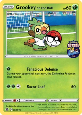 Grookey on the Ball (Pokemon Futsal), Miscellaneous Cards & Products