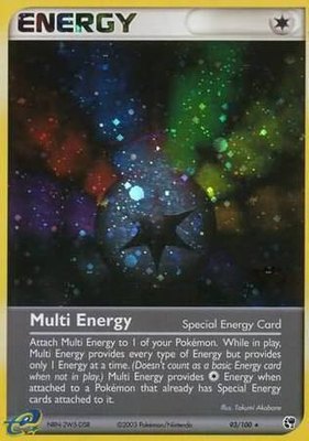 Multi Energy (Special) 93/100 (League Promo), League & Championship Cards