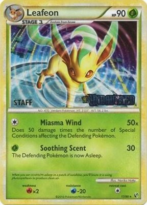 Leafeon (Prerelease) [Staff], Nintendo Promos