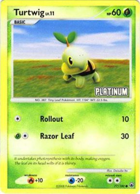 Turtwig [Platinum], Burger King Promos