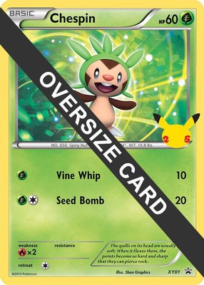 Chespin, First Partner Pack