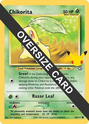 Chikorita, First Partner Pack