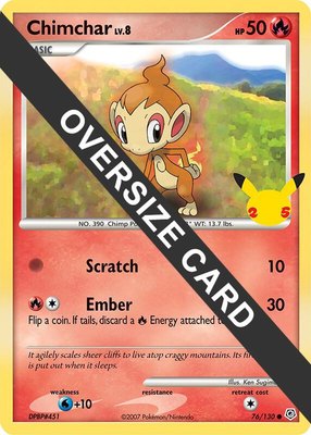 Chimchar, First Partner Pack
