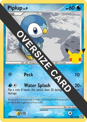 Piplup, First Partner Pack