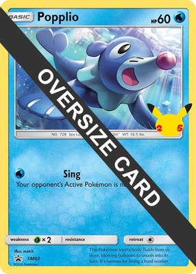 Popplio, First Partner Pack