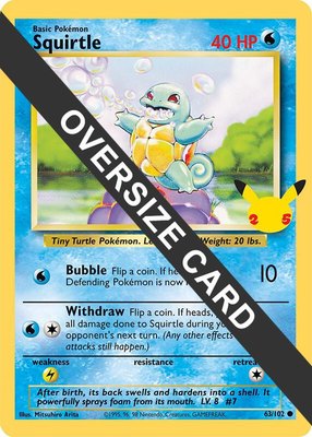Squirtle, First Partner Pack