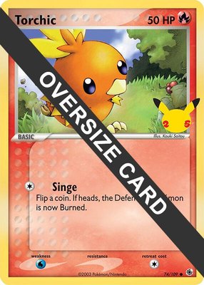 Torchic, First Partner Pack