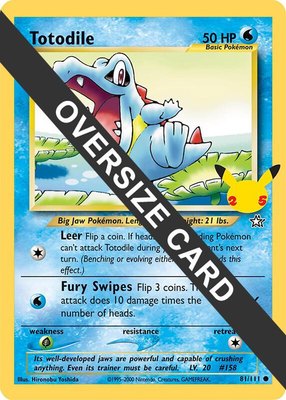 Totodile, First Partner Pack