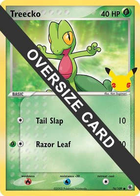 Treecko, First Partner Pack