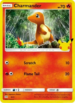 Charmander, McDonald's 25th Anniversary Promos