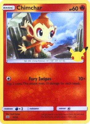 Chimchar, McDonald's 25th Anniversary Promos