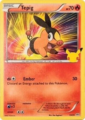 Tepig, McDonald's 25th Anniversary Promos