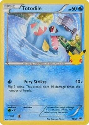 Totodile, McDonald's 25th Anniversary Promos