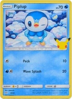 Piplup, McDonald's 25th Anniversary Promos