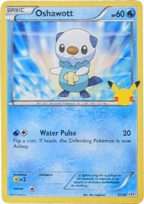 Oshawott, McDonald's 25th Anniversary Promos