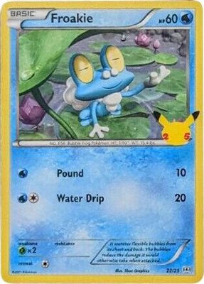 Froakie, McDonald's 25th Anniversary Promos