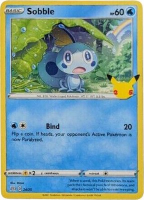 Sobble, McDonald's 25th Anniversary Promos