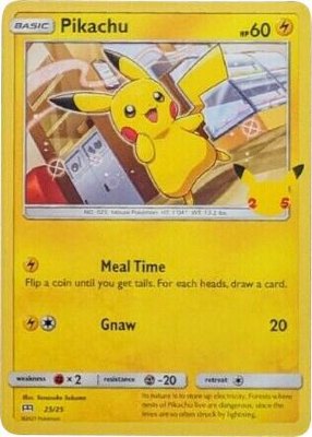 Pikachu, McDonald's 25th Anniversary Promos