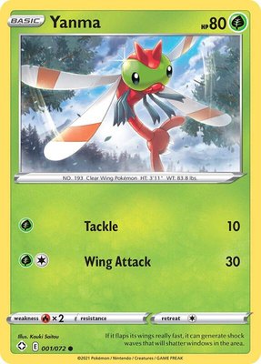 Yanma, Shining Fates