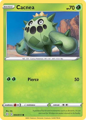 Cacnea, Shining Fates