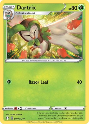 Dartrix, Shining Fates
