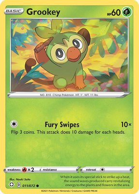 Grookey, Shining Fates