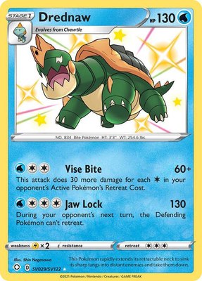 Drednaw, Shining Fates: Shiny Vault