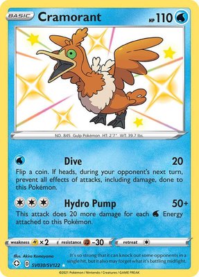 Cramorant, Shining Fates: Shiny Vault