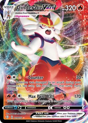 Cinderace VMAX, Shining Fates