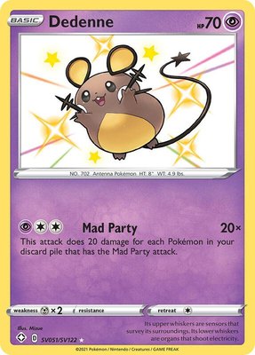 Dedenne, Shining Fates: Shiny Vault