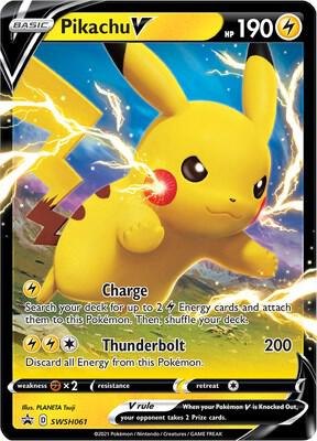 Pikachu V, Sword & Shield Promo Cards