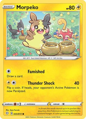 Morpeko (035), Shining Fates