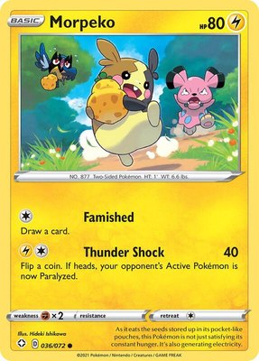 Morpeko (036), Shining Fates