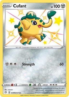Cufant, Shining Fates: Shiny Vault