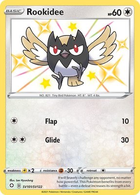 Rookidee, Shining Fates: Shiny Vault