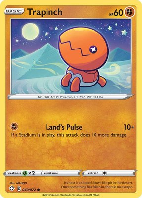 Trapinch, Shining Fates