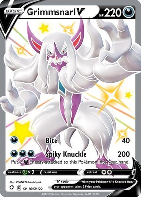 Grimmsnarl V, Shining Fates: Shiny Vault