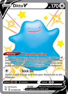 Ditto V, Shining Fates: Shiny Vault