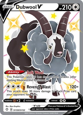 Dubwool V, Shining Fates: Shiny Vault